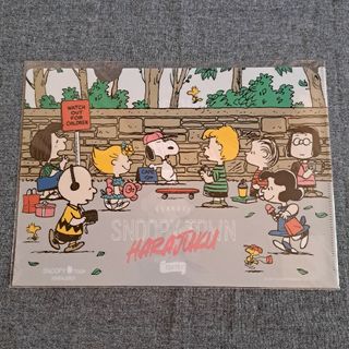 スヌーピー(SNOOPY)のスヌーピータウン　原宿　クリアファイル　スヌーピー(クリアファイル)