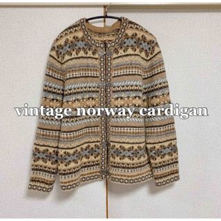 デプト(DEPT)のvintage Norway cardigan(カーディガン)