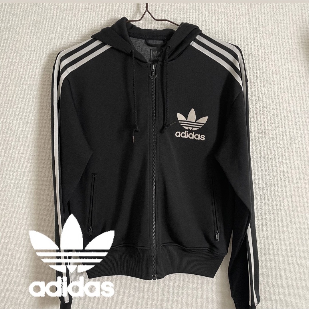 Originals(adidas) - adidas トレフォイルロゴ ジップパーカー Originals(adidas) - adidas トレフォイルロゴ ジップパーカー
