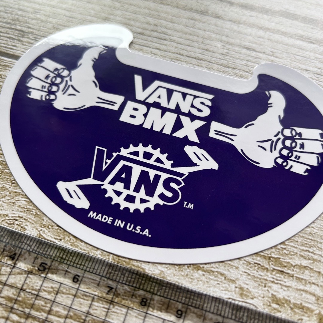 VANS(ヴァンズ)のVANS BMX ステッカー バンズ サムズアップ スケボー USA スポーツ/アウトドアの自転車(その他)の商品写真