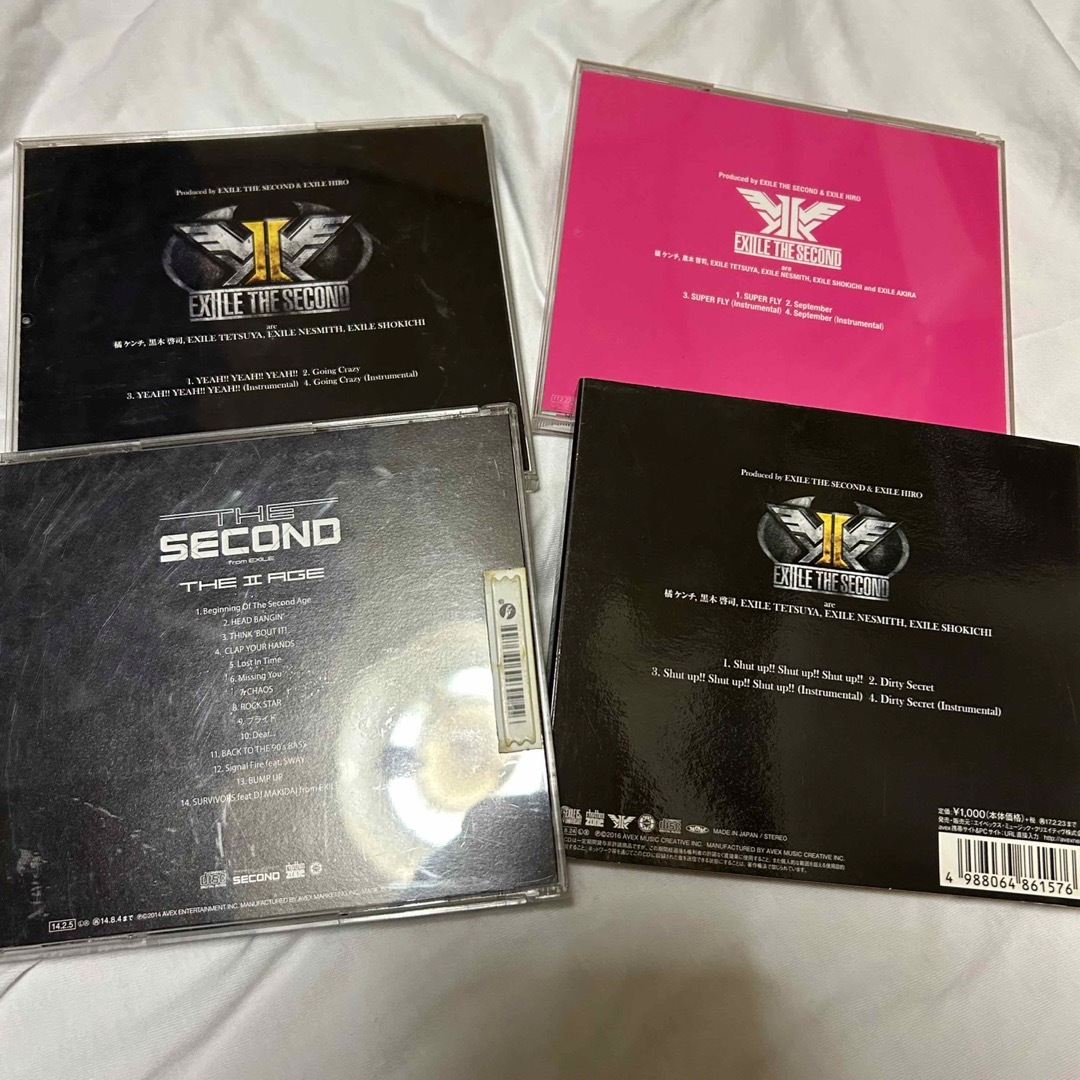 EXILE THE SECOND(エグザイルザセカンド)のEXILE THE SECOND CDまとめ売り チケットの音楽(国内アーティスト)の商品写真