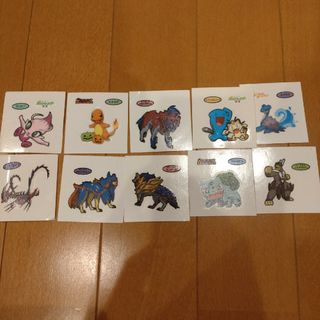 ポケモン(ポケモン)のポケモンパン シール  10枚セット(キャラクターグッズ)