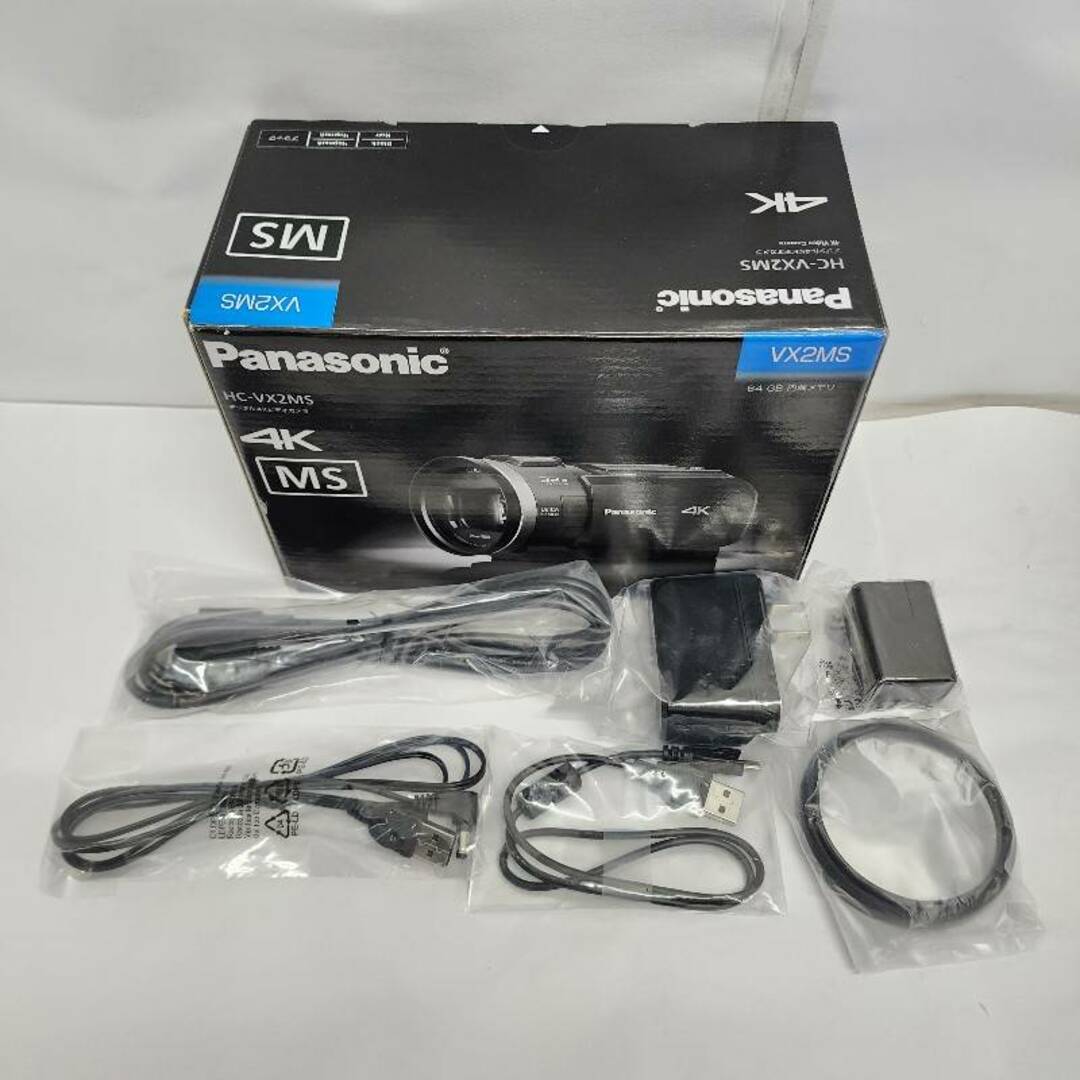 Panasonic HC-VX2MS 4K デジタルビデオカメラ【未使用品】