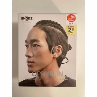 アフターショックス(AFTERSHOKZ)のSHOKZ 骨伝導イヤホン OPENRUN COSMIC BLACK(ヘッドフォン/イヤフォン)