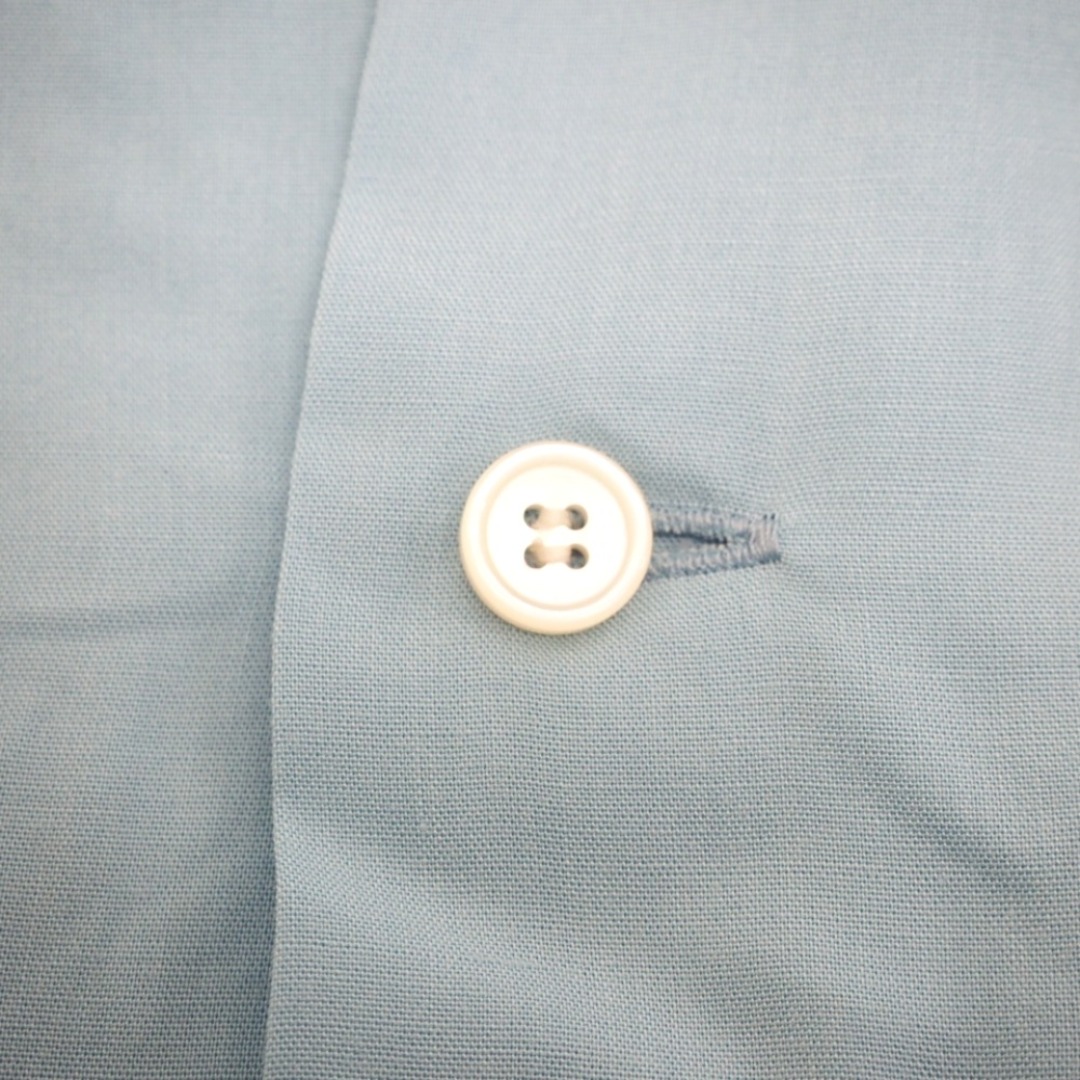 セリーヌ CELINE 半袖シャツ
 ロゴ刺繍 ルーズボーリングシャツ 2C516852C ブルー
