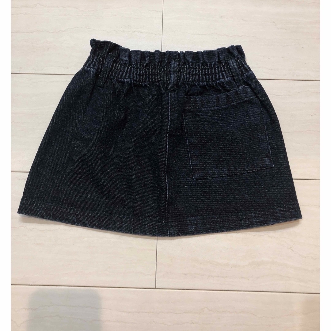 SOOR PLOOM(ソーアプルーム)のsoorploom skirt darkdenim 5Y キッズ/ベビー/マタニティのキッズ服女の子用(90cm~)(スカート)の商品写真