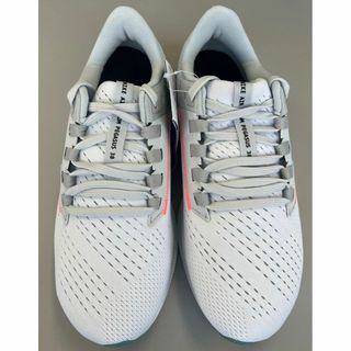 NIKE - 新品 ナイキ レディース ズームペガサス38 白 青 24.0cmの通販 ...