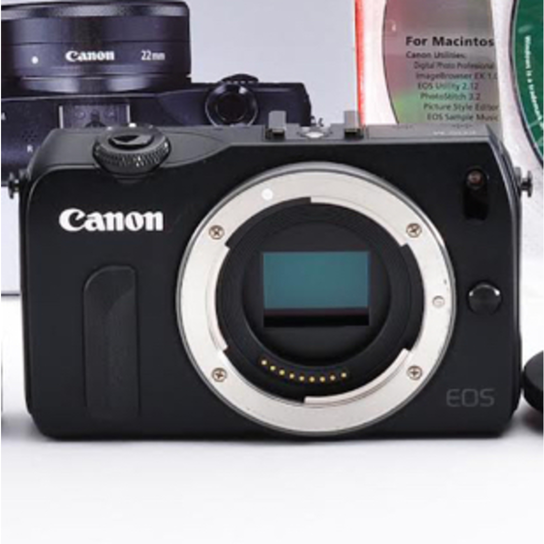 Canon ミラーレス一眼カメラ EOS M ボディ ブラック