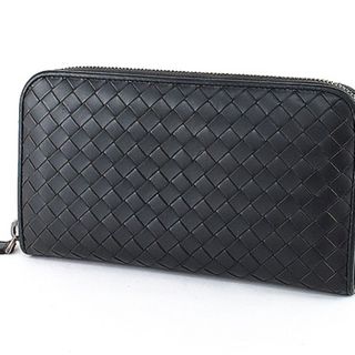 ボッテガヴェネタ(Bottega Veneta)のボッテガヴェネタ BOTTEGA VENETA イントレチャート ラウンドファスナー 長財布 114076(長財布)