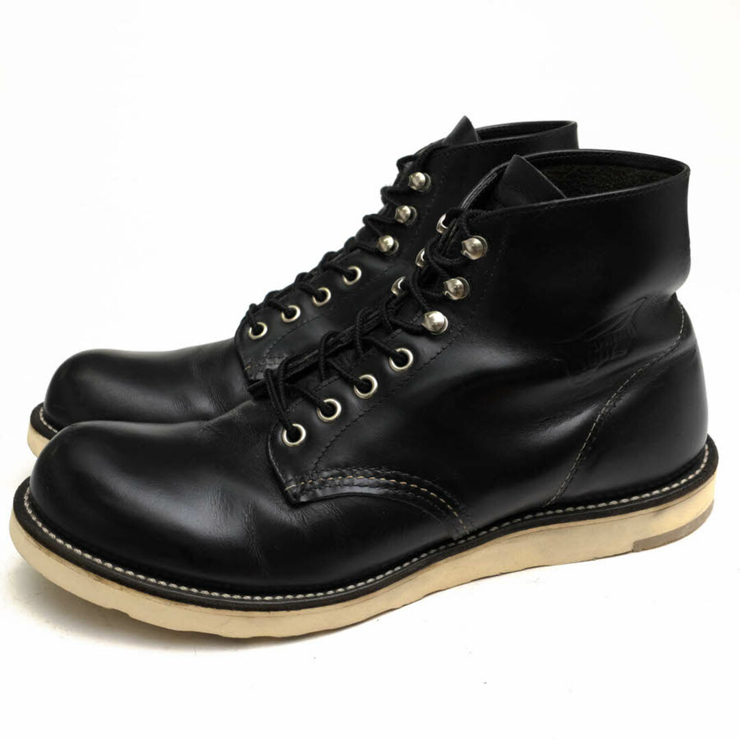 レッドウィング／RED WING ワークブーツ シューズ 靴 メンズ レザー 革 本革  8165 Classic Work 6inch Round Toe クラッシックワーク アイリッシュセッター トラクショントレッドウェッジソール  定番 グッドイヤーウェルト製法 グッドイヤーウェルト製法靴/シューズ