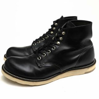 レッドウィング(REDWING)のレッドウィング／RED WING ワークブーツ シューズ 靴 メンズ レザー 革 本革  8165 Classic Work 6inch Round Toe クラッシックワーク アイリッシュセッター トラクショントレッドウェッジソール  定番 グッドイヤーウェルト製法 グッドイヤーウェルト製法(ブーツ)