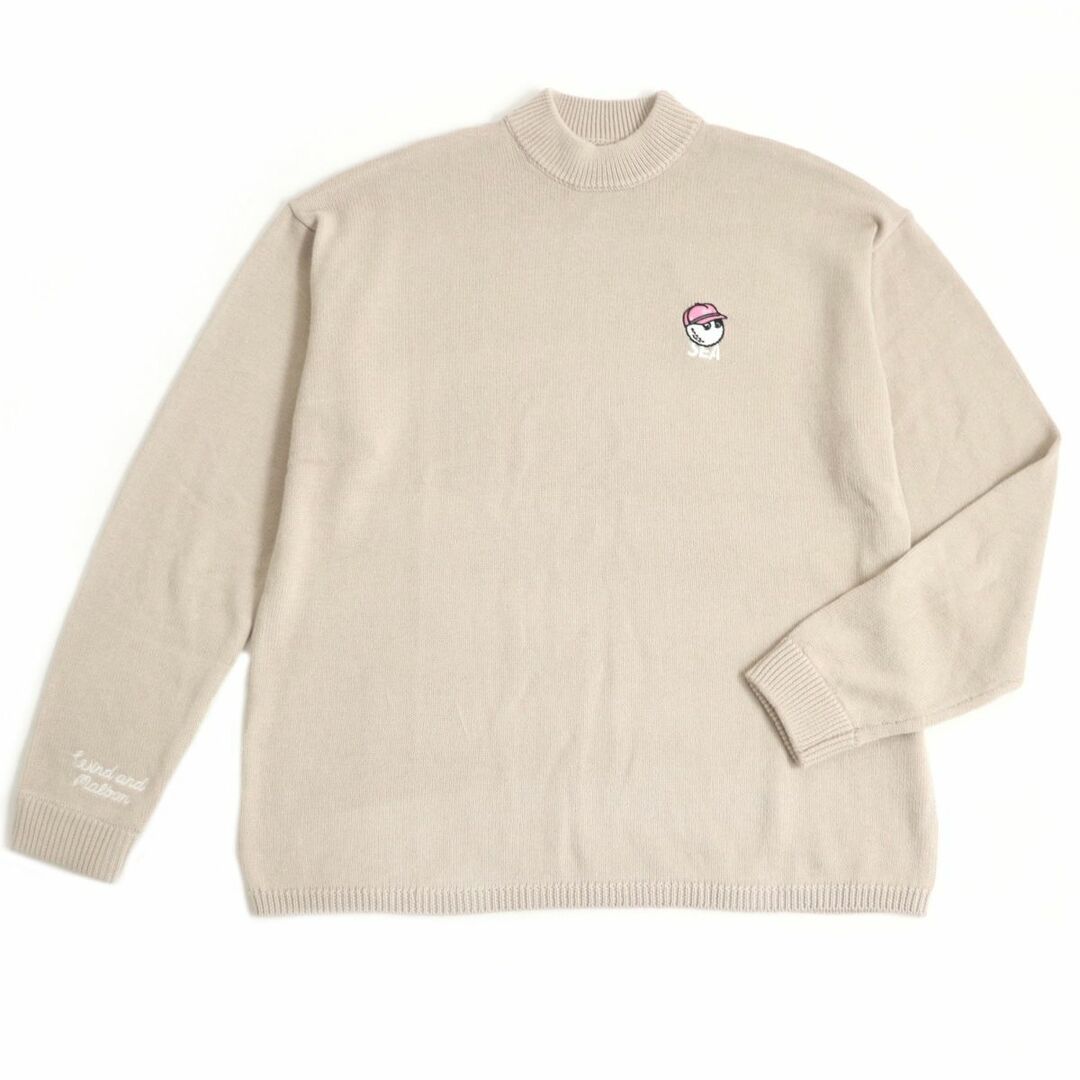 MALBON GOLF × WDS CREW NECK SWEATER