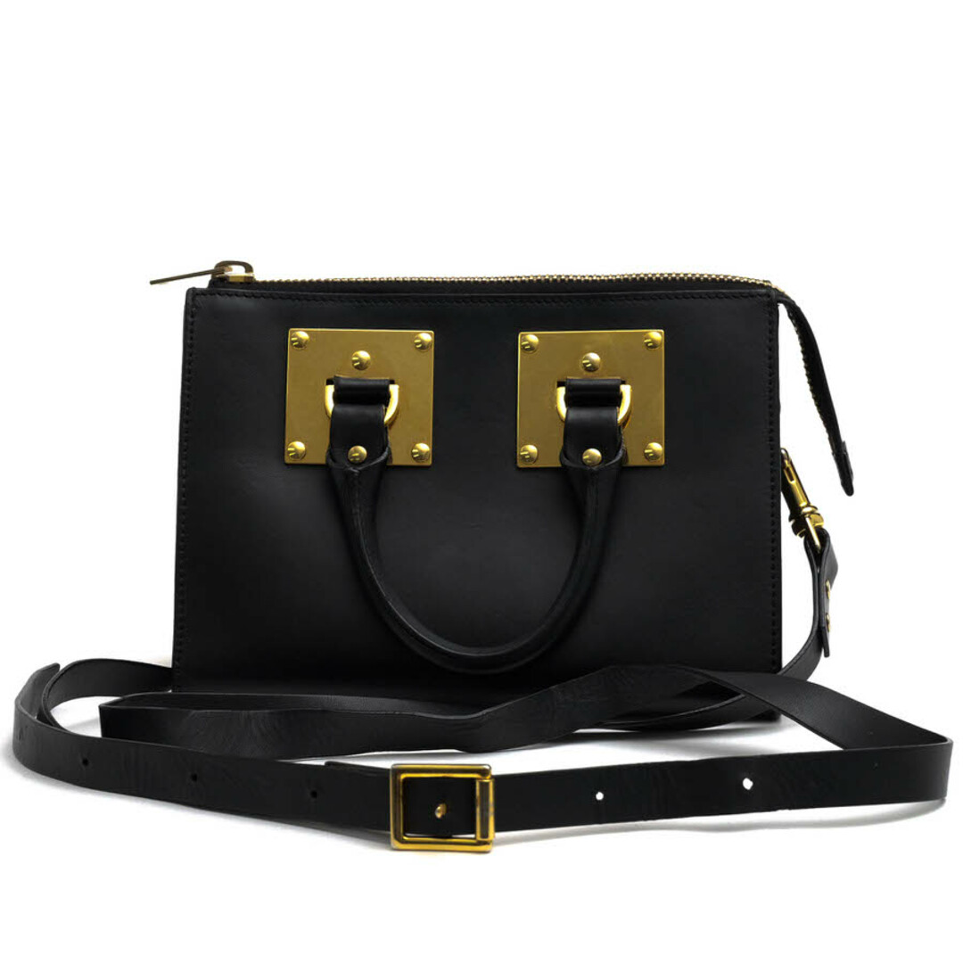 SOPHIE HULME ALBION スクエア レザーショルダーバッグ