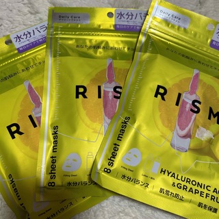 【未使用品】RISM フェイスパック ヒアルロン酸＆グレープフルーツ(パック/フェイスマスク)