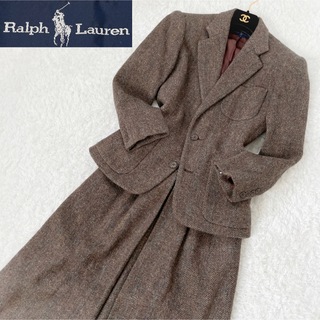 ラルフローレン(Ralph Lauren)のRalph Lauren ラルフローレン ヘリンボーン　セットアップ　スカート(スーツ)