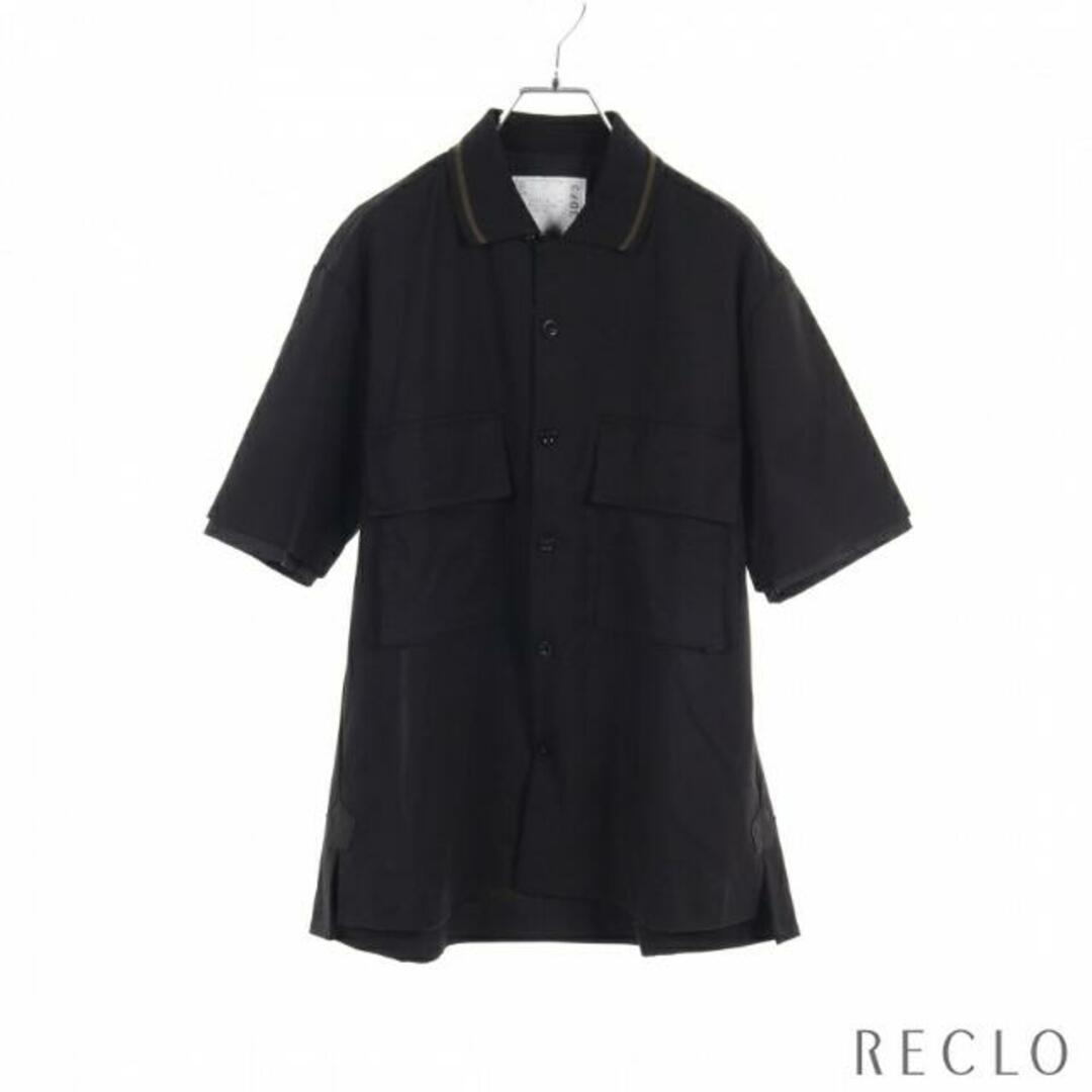 Cotton Jersey Shirt シャツ コットン ブラック