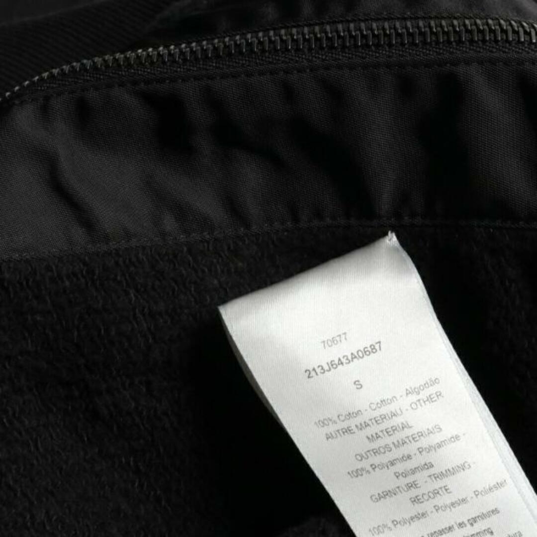 DIOR HOMME(ディオールオム)のDior × sacai スウェットシャツ ロゴ刺 コットン ブラック メンズのトップス(スウェット)の商品写真