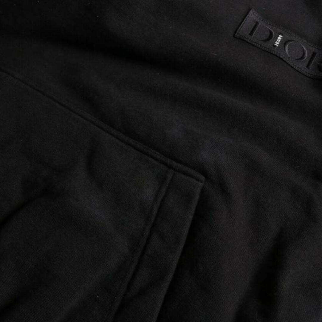 DIOR HOMME(ディオールオム)のDior × sacai スウェットシャツ ロゴ刺 コットン ブラック メンズのトップス(スウェット)の商品写真