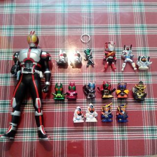 仮面ライダー　フィギア　指人形　キーホルダー　各種(キッズ/ファミリー)