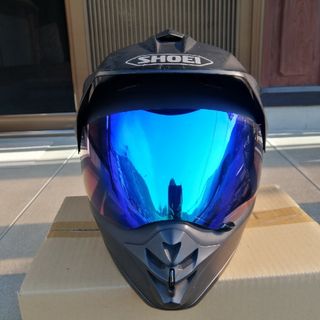 ショウエイ(SHOEI)の★ショウエイ　ホーネットds　ヘルメット　チンカーテン付き(ヘルメット/シールド)