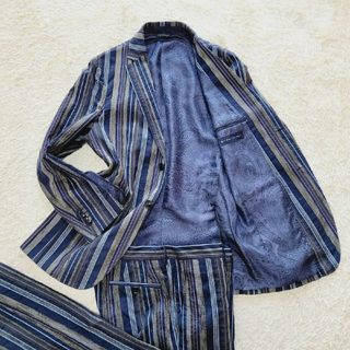 ETRO - 【美品】サイズL エトロ ストライプ ペイズリー パンツスーツ