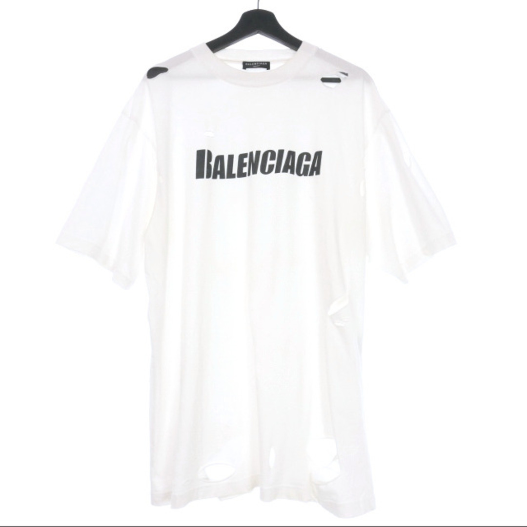 BALENCIAGA 21SS デストロイTシャツ