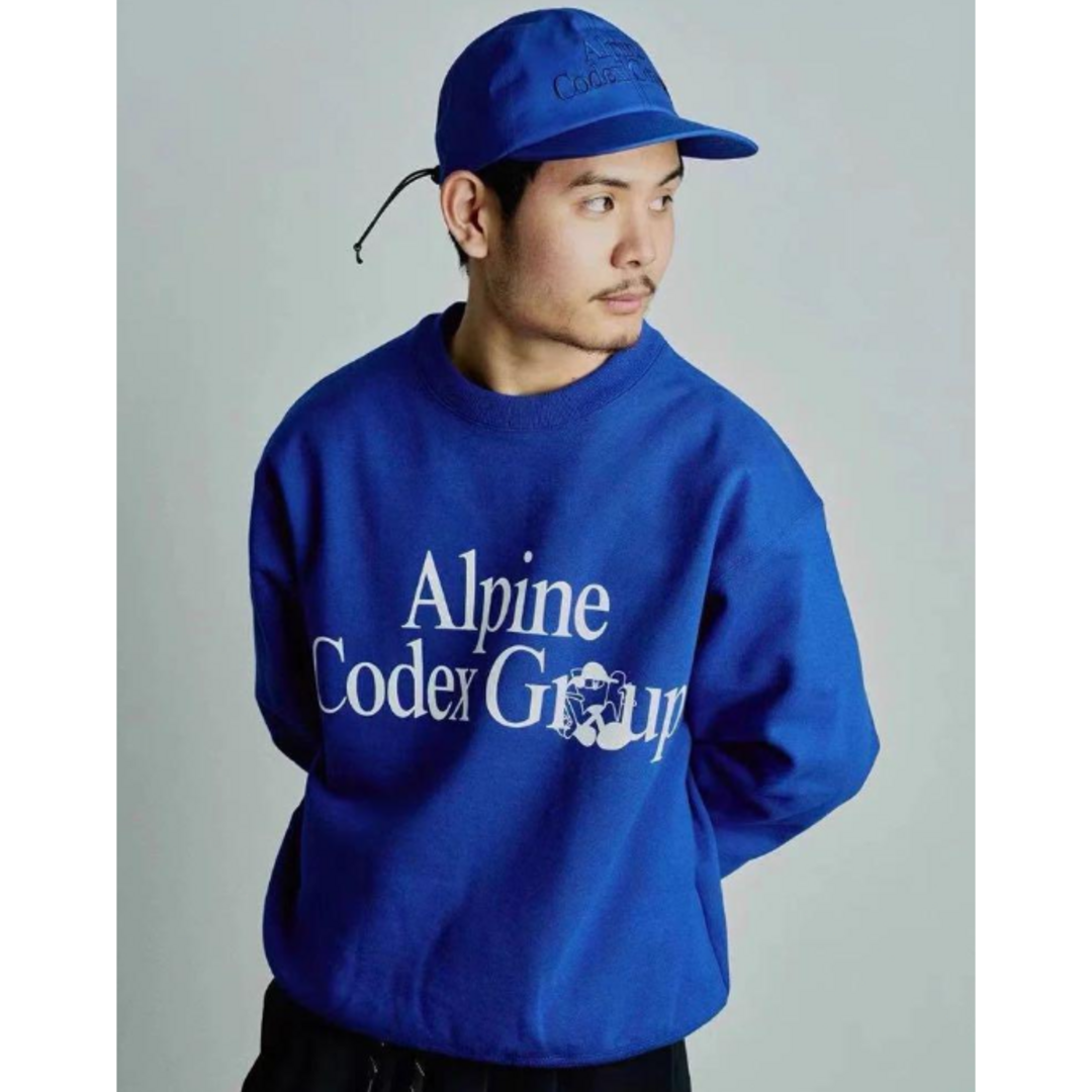 新品未使用Alpine Codex Group Crew Neck スウェット-