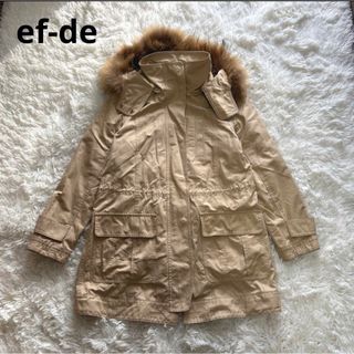 ef-de - ef-de エフデ モッズコート ライナー付 ラクーンファー Mサイズ