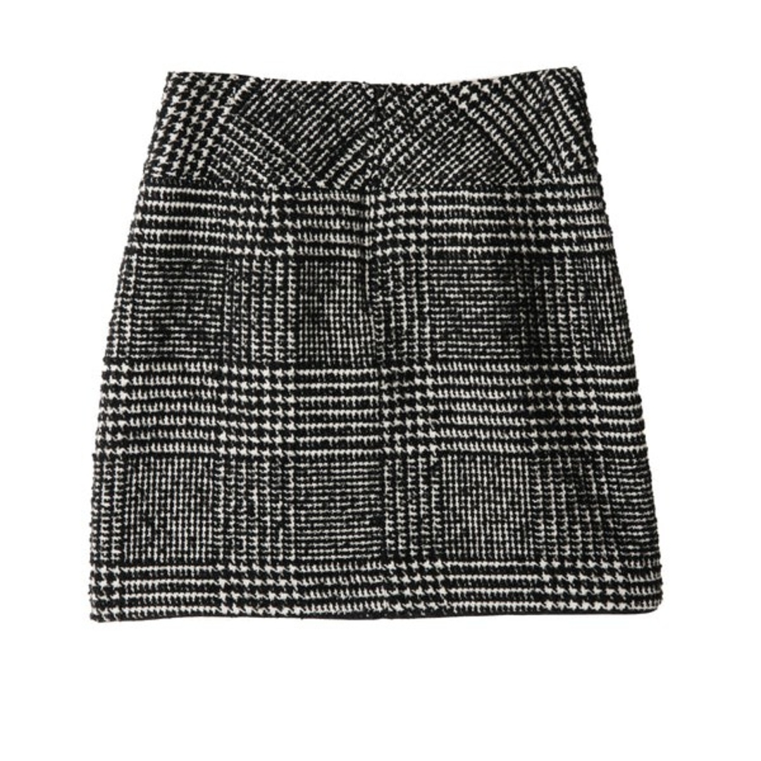 Hemingway Check Tweed Skirt
