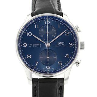 インターナショナルウォッチカンパニー(IWC)のIWC ポルトギーゼ クロノグラフ IW371606 ブルー文字盤(腕時計(アナログ))