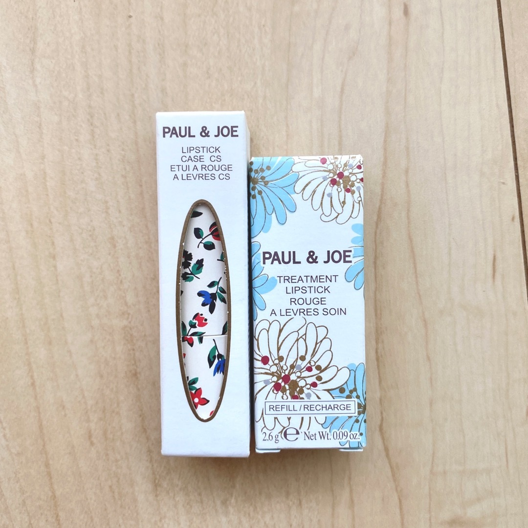 PAUL & JOE(ポールアンドジョー)の【新品】ポール&ジョー  リップスティック  トリートメント  セット  401 コスメ/美容のスキンケア/基礎化粧品(リップケア/リップクリーム)の商品写真