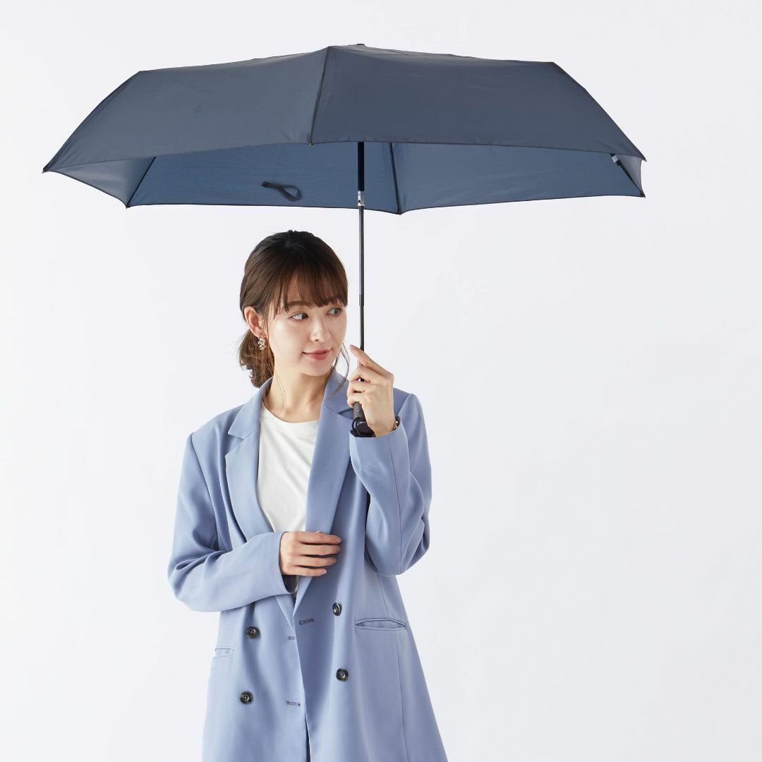 アンベル【Amvel】超軽量で大きめサイズの自動開閉折りたたみ傘 ...