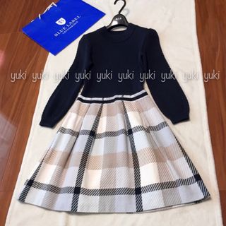 ブルーレーベルクレストブリッジ(BLUE LABEL CRESTBRIDGE)のブルーレーベルクレストブリッジ ワンピース(ひざ丈ワンピース)