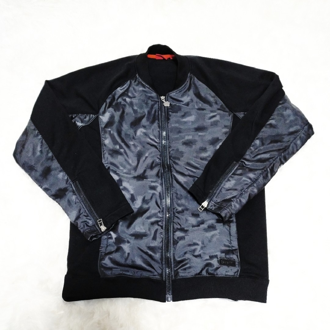 【極美品】オニツカタイガー トラックジャケット 前面総柄 XL
