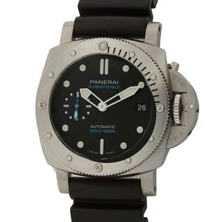 【112936】PANERAI パネライ  PAM01218 ルミノール クロノグラフ ホワイトダイヤル SS/ラバー 自動巻き ギャランティーカード 純正ボックス 腕時計 時計 WATCH メンズ 男性 男 紳士