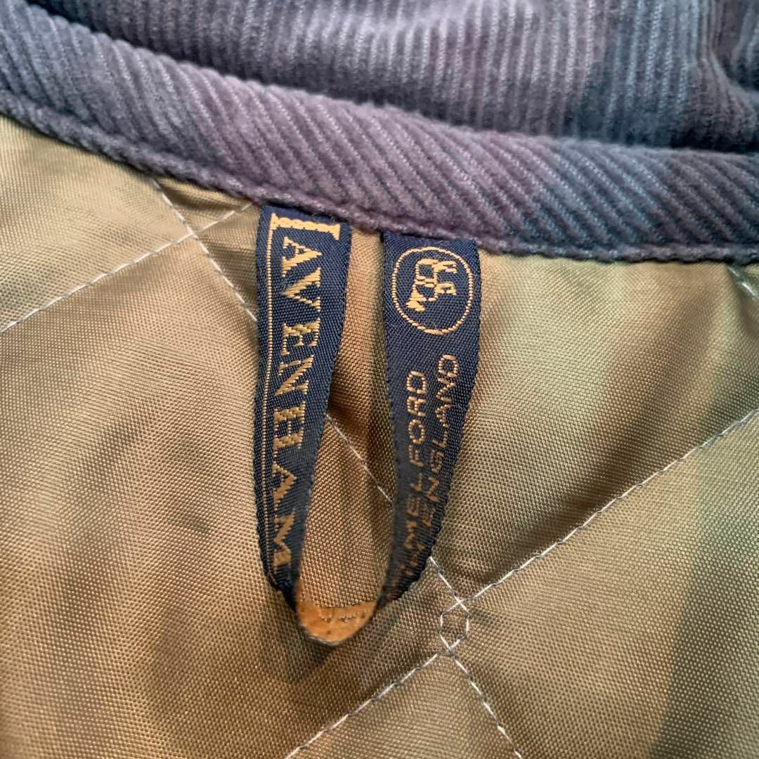 ☆美品☆LAVENHAM キルティングジャケット ブラウン size38ブラウン系付属品