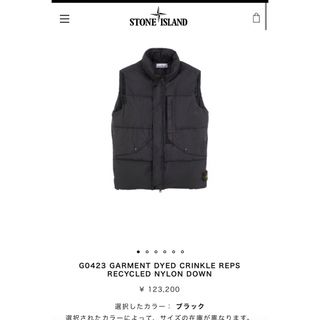 ストーンアイランド ダウンベスト(メンズ)の通販 38点 | STONE ISLAND