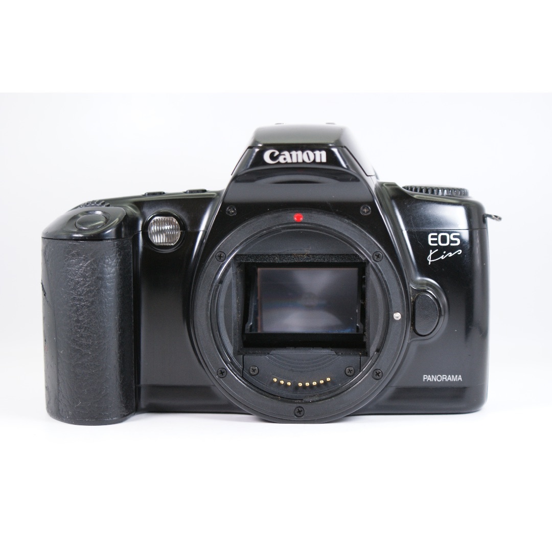 フィルムカメラCANON EOS KISS フィルムカメラ 美品 モルト交換済み#377