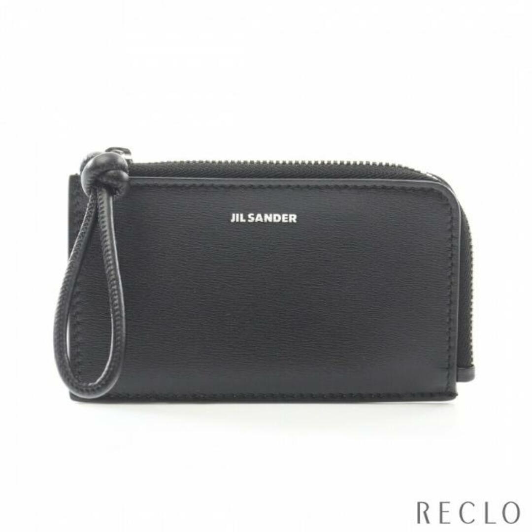 Jil Sander(ジルサンダー)のGIRO ENVELOPE COIN PURSE コインケース カードケース レザー ブラック レディースのファッション小物(コインケース)の商品写真