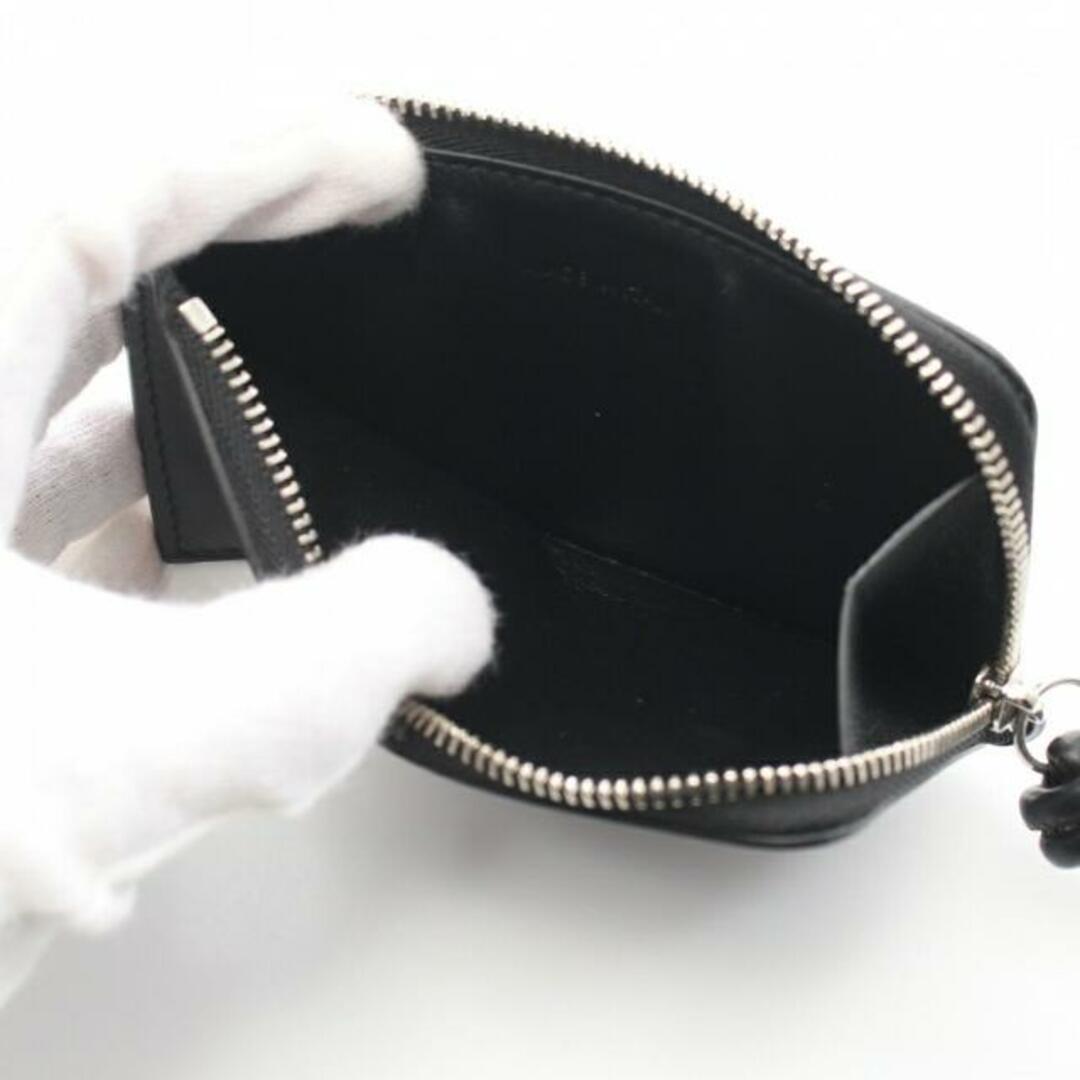 Jil Sander(ジルサンダー)のGIRO ENVELOPE COIN PURSE コインケース カードケース レザー ブラック レディースのファッション小物(コインケース)の商品写真