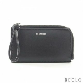 ジルサンダー(Jil Sander)のGIRO ENVELOPE COIN PURSE コインケース カードケース レザー ブラック(コインケース)