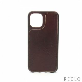 エルメス(Hermes)のボルデュック iPhone 12/12Proケース アイフォンケース スマホケース ヴォーバレニア ダークブラウン Z刻印(その他)