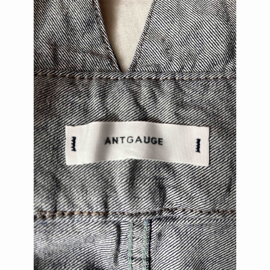 Antgauge(アントゲージ)のAntgauge       デニムストレートサロペット レディースのパンツ(サロペット/オーバーオール)の商品写真