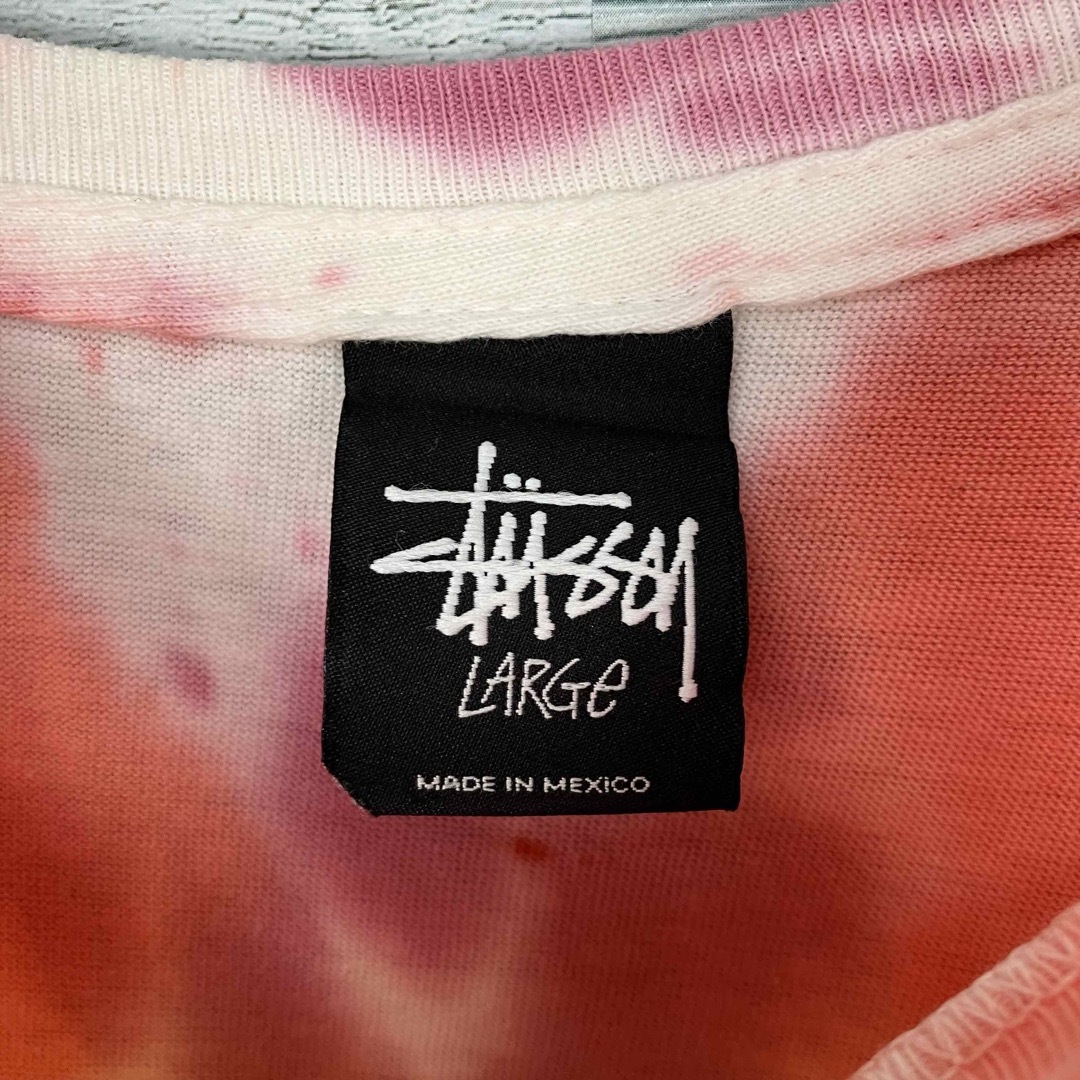 STUSSY(ステューシー)のステューシー ラスタカラー 両面プリント タイダイ半袖Tシャツ メンズのトップス(Tシャツ/カットソー(半袖/袖なし))の商品写真