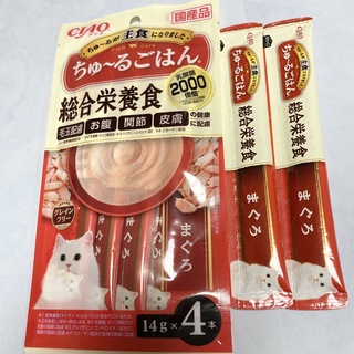 イナバペットフード(いなばペットフード)のチャオ ちゅ〜るごはん 猫 総合栄養食 14g×6本(猫)