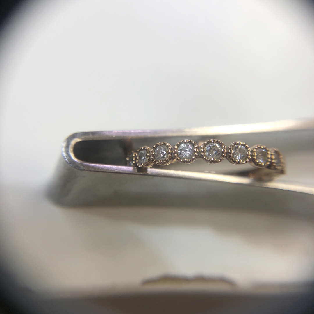 美品 K18 18金 ダイヤ 0.3ct リング 指輪 1.85g (12号) レディースのアクセサリー(リング(指輪))の商品写真