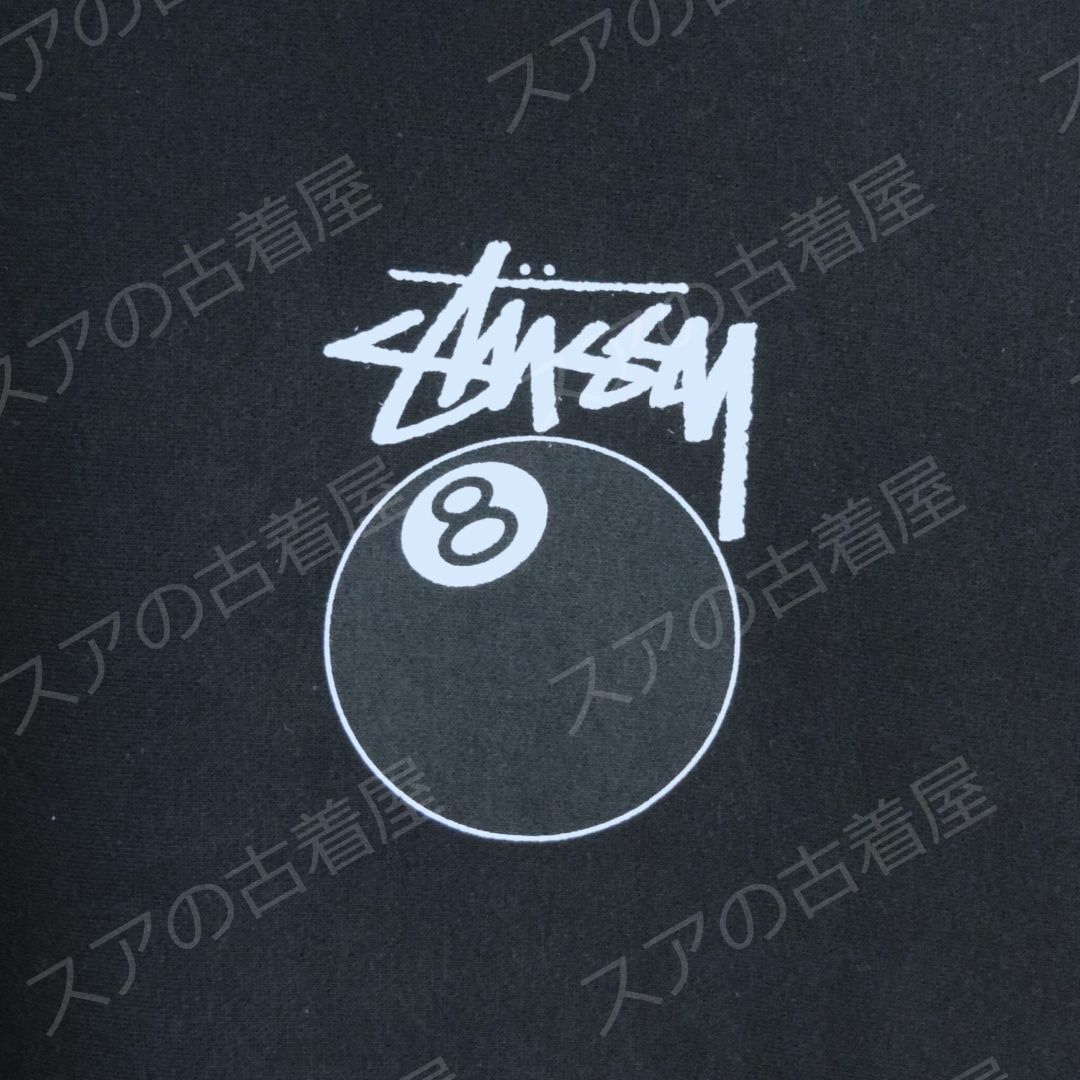 【新品】 STUSSY 8ボール スウェット ブラック L