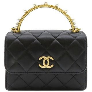 ★CHANEL フィリグリー　チェーンウォレット　クラッチ　ミニバック