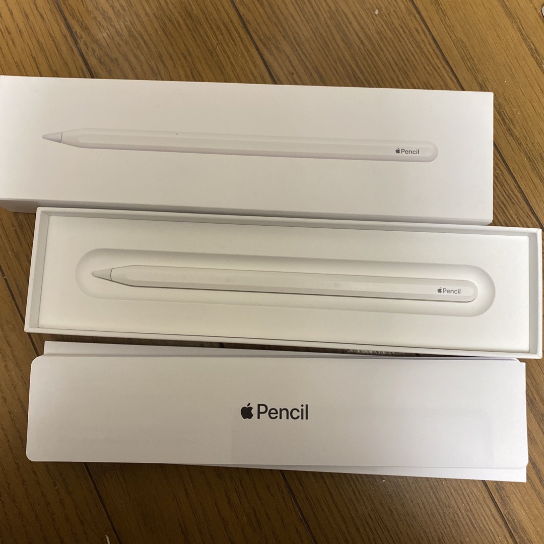 Apple(アップル)のApple Pencil 第2世代 MU8F2J/A 箱付き 極美品 スマホ/家電/カメラのPC/タブレット(PC周辺機器)の商品写真