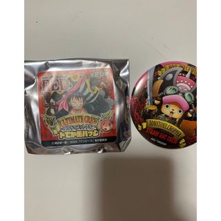 ワンピース(ONE PIECE)のワンピース　チョッパー　ドでか缶バッジ　RED(バッジ/ピンバッジ)